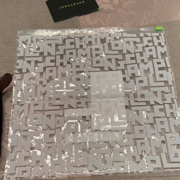 Longchamp Black and Brown Le Pliage Original Mini Bag - Picture 3 of 6